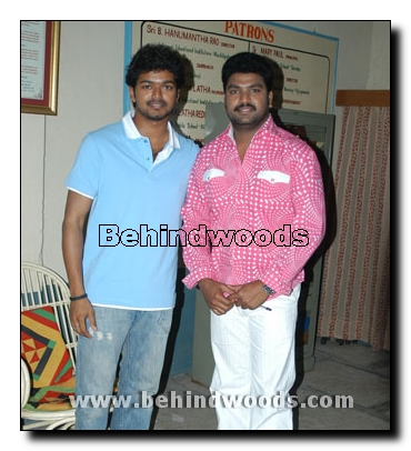 Vijay at Hyderabad